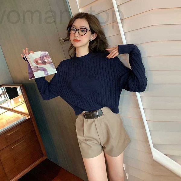 women's polos designer nanyou high edition p family sweater 23 year autumn short slim knitted fried dough twists letter round neck long, White
women's polos designer nanyou high edition p family sweater 23 year autumn short slim knitted fried dough twists letter round neck long, White