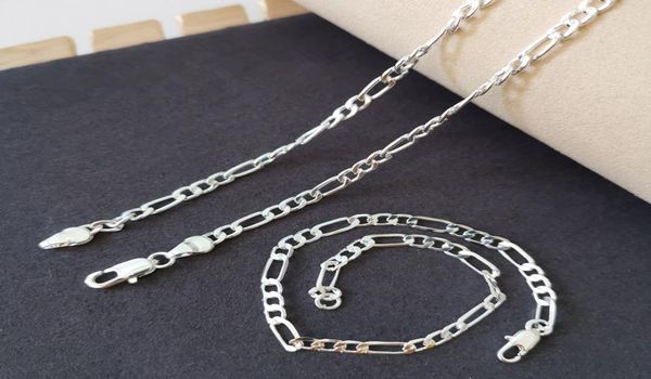 pure silver 925 jewelery sets for men 4mm figaro chain bracelet necklace man039s jewelry 2pcs sets accesories party gifts8748199
pure silver 925 jewelery sets for men 4mm figaro chain bracelet necklace man039s jewelry 2pcs sets accesories party gifts8748199