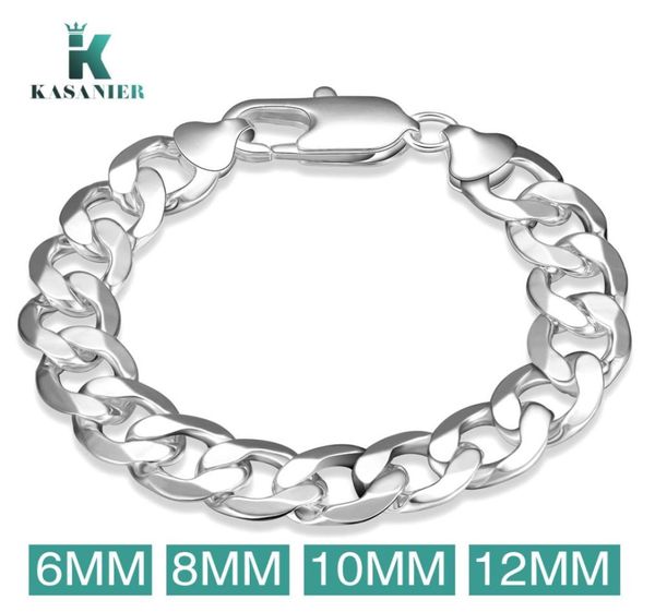 kasanier mens bracelet chains stainless steel silver bracelet for men and women curb cuban davieslee jewelry 4681012mm new7788167, Black
kasanier mens bracelet chains stainless steel silver bracelet for men and women curb cuban davieslee jewelry 4681012mm new7788167, Black