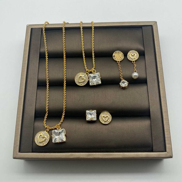 miao family temperament love inlaid rhinestone necklace bracelet sweet and elegant long hanging pearl earrings women's fashion, Silver
miao family temperament love inlaid rhinestone necklace bracelet sweet and elegant long hanging pearl earrings women's fashion, Silver