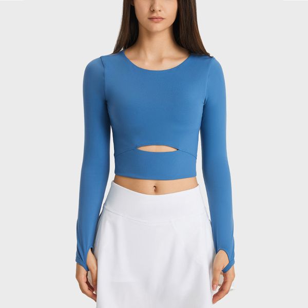 long sleeve yoga waist slimming t shirt sport fitness waist length short gym sports wear for women gym running
long sleeve yoga waist slimming t shirt sport fitness waist length short gym sports wear for women gym running