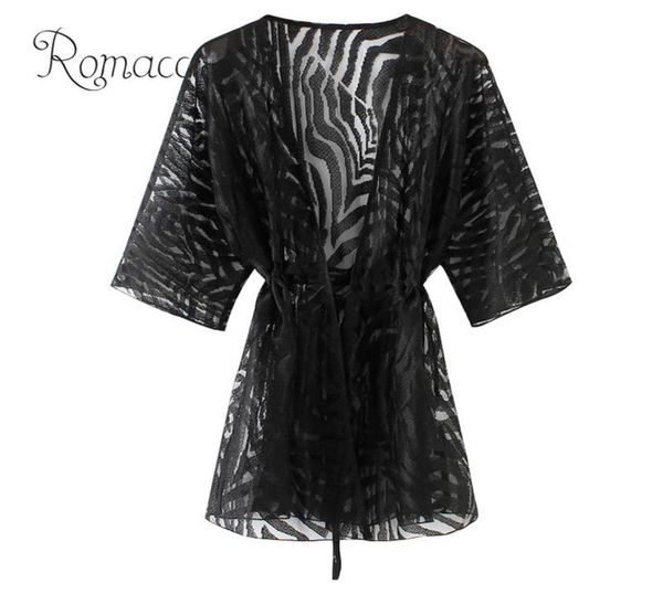 romacci semi sheer tunics for beach new women kimono cardigan solid open front boho loose outerwear beach bikini cover up black5861732, White
romacci semi sheer tunics for beach new women kimono cardigan solid open front boho loose outerwear beach bikini cover up black5861732, White