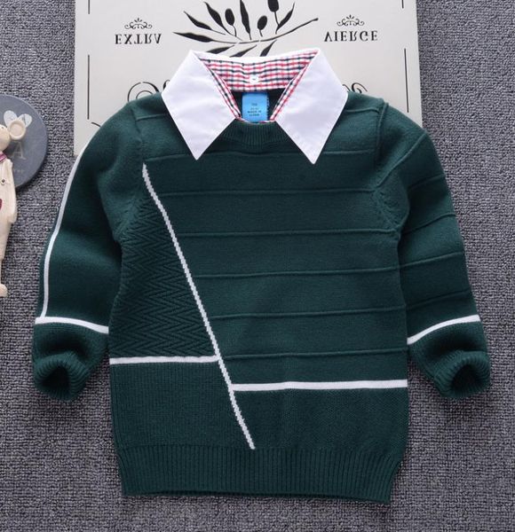 2018 shirt collar boys sweaters baby stripe pullover knit kids clothes autumn winter new children sweaters boy clothing school3189058, Blue
2018 shirt collar boys sweaters baby stripe pullover knit kids clothes autumn winter new children sweaters boy clothing school3189058, Blue