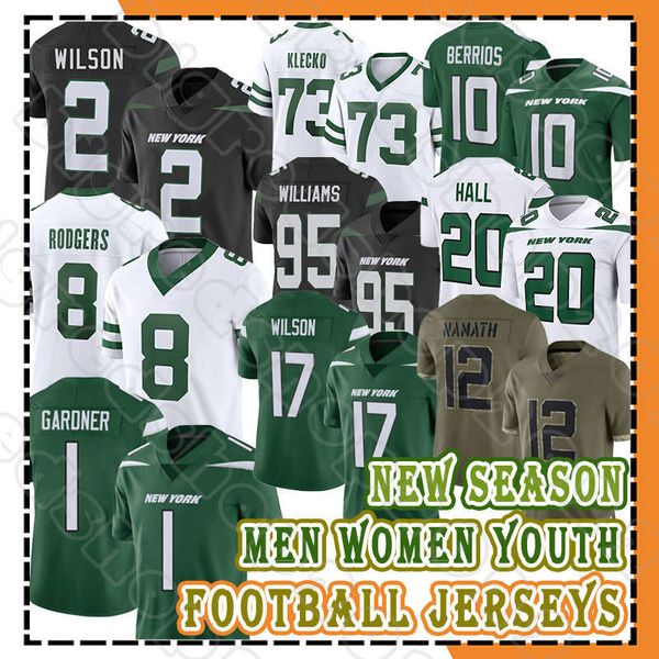 zach wilson 1 ahmad sauce gardner 8 aaron rodgers football garrett wilson jerseys jetes quinnen williams breece hall new yorks allen lazard, Black;red
zach wilson 1 ahmad sauce gardner 8 aaron rodgers football garrett wilson jerseys jetes quinnen williams breece hall new yorks allen lazard, Black;red
