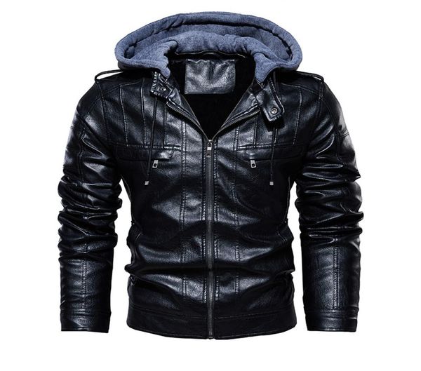 2020 men vintage motorcycle jacket mens outdoor casual pu leather jacket man winter coat hooded collar club bomber jackets2752038, Black;brown
2020 men vintage motorcycle jacket mens outdoor casual pu leather jacket man winter coat hooded collar club bomber jackets2752038, Black;brown