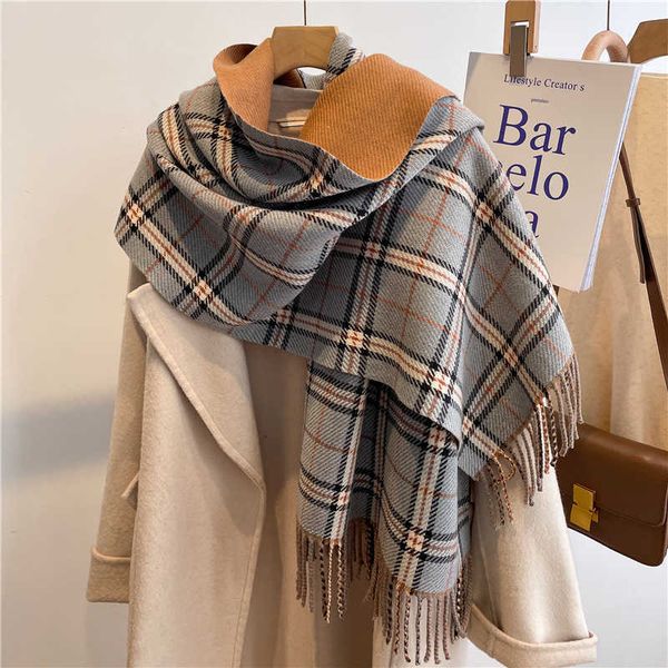 winter and autumn b urbbery scarf online store imitation cashmere scarf women's 2023 new british plaid double sided two color shawl thi, Blue;gray
winter and autumn b urbbery scarf online store imitation cashmere scarf women's 2023 new british plaid double sided two color shawl thi, Blue;gray