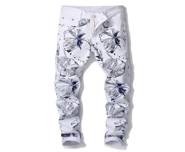 men039s jeans men039s fashion print trend elastic white denim pants men1035518, Blue
men039s jeans men039s fashion print trend elastic white denim pants men1035518, Blue