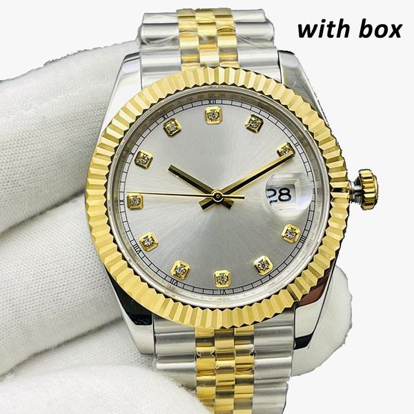 luxury men's watch designer watch 31-36-41 mm with date automatic mechanical movement watch designer oyster women's watch classic, Slivery;brown
luxury men's watch designer watch 31-36-41 mm with date automatic mechanical movement watch designer oyster women's watch classic, Slivery;brown