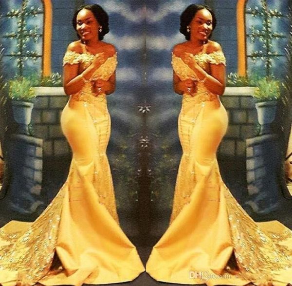african nigerian yellow mermaid prom dresses long 2019 off shoulders lace sequined satin evening prom gowns ba84052843076, Black
african nigerian yellow mermaid prom dresses long 2019 off shoulders lace sequined satin evening prom gowns ba84052843076, Black