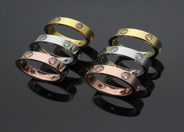 fashion brand jewelry men women full colorful diamond love ring gold 3 color couple ring titanium steel high polished lover ring7743381, Silver
fashion brand jewelry men women full colorful diamond love ring gold 3 color couple ring titanium steel high polished lover ring7743381, Silver