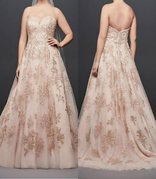 oleg cassini metallic lace plus size wedding dresses sweetheart lace appliqued beads 2019 princess garden wedding dress bridal gow3131721, White
oleg cassini metallic lace plus size wedding dresses sweetheart lace appliqued beads 2019 princess garden wedding dress bridal gow3131721, White
