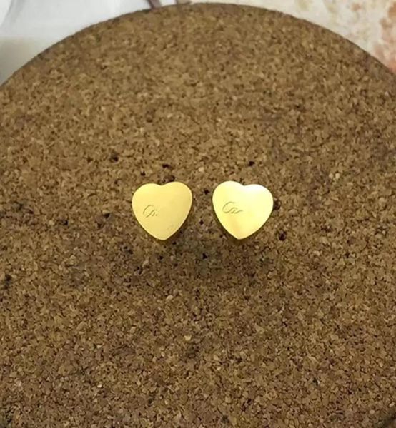 logo luxury heart earring women stud couple flannel bag stainless steel 10mm thick piercing body jewelry gifts for woman accessori8649406, Golden;silver
logo luxury heart earring women stud couple flannel bag stainless steel 10mm thick piercing body jewelry gifts for woman accessori8649406, Golden;silver
