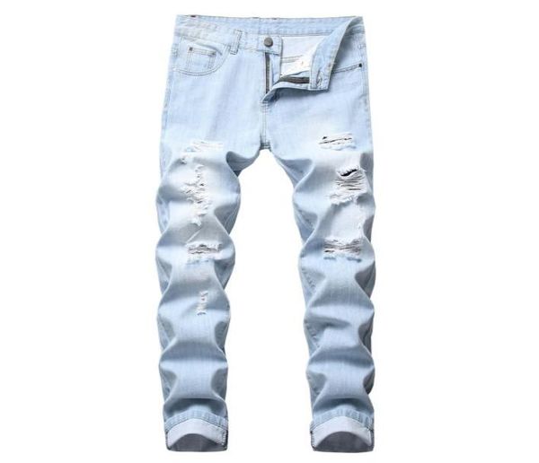 men039s jeans mens light color slim fit hole high street blue nonelastic casual fashion urban stretwear8227546
men039s jeans mens light color slim fit hole high street blue nonelastic casual fashion urban stretwear8227546