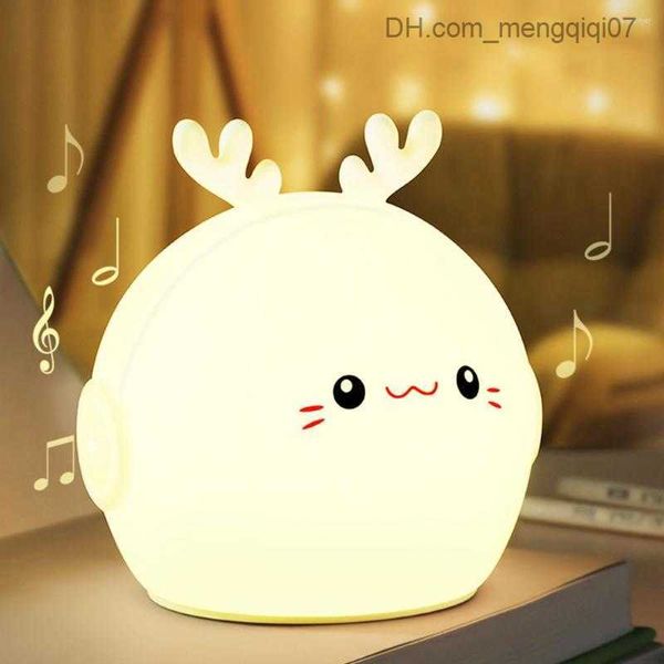 lamps shades night lights anime nightlights baby room decor bedside light cute cartoon deer led bedroom silicone lamp kids' toy gift z2 
lamps shades night lights anime nightlights baby room decor bedside light cute cartoon deer led bedroom silicone lamp kids' toy gift z2