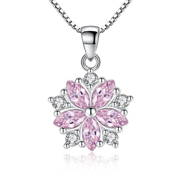 s925 pure silver necklace female south korean literary powder cherry blossom brief paragraph clavicle sterling silver pendant chai9085689
s925 pure silver necklace female south korean literary powder cherry blossom brief paragraph clavicle sterling silver pendant chai9085689