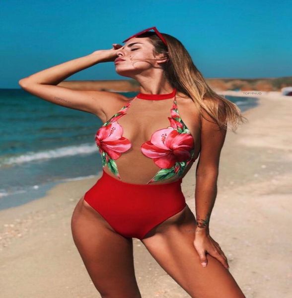 women deep v style knitting flower one-piece swimsuit,black embroidered high waist mesh transparent swimwear monokini6344727, White;black
women deep v style knitting flower one-piece swimsuit,black embroidered high waist mesh transparent swimwear monokini6344727, White;black