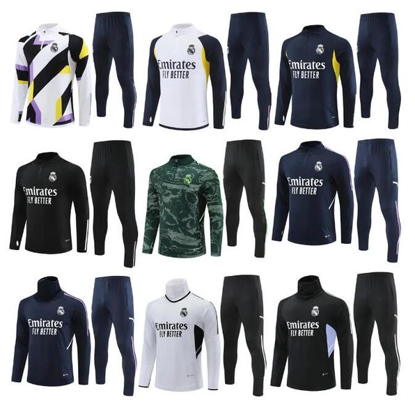 2023 2024 real madrids tracksuit training suit vini jr bellingham 23/24 real madrides men and kids football camavinga sportswear chandal fut, Black
2023 2024 real madrids tracksuit training suit vini jr bellingham 23/24 real madrides men and kids football camavinga sportswear chandal fut, Black