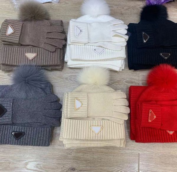 6color classic fashion designer gloves hat scarves sets knitted letter inverted triangle hat scarf 3 piece set versatile scarf hat, Blue;gray
6color classic fashion designer gloves hat scarves sets knitted letter inverted triangle hat scarf 3 piece set versatile scarf hat, Blue;gray