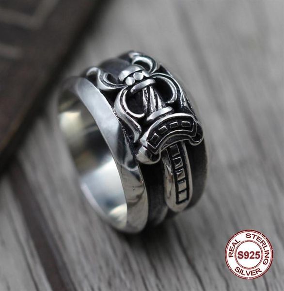 s925 pure silver men039s ring individuality punk style do old restoring ancient ways ring of the sword unique gift to your love8594206
s925 pure silver men039s ring individuality punk style do old restoring ancient ways ring of the sword unique gift to your love8594206