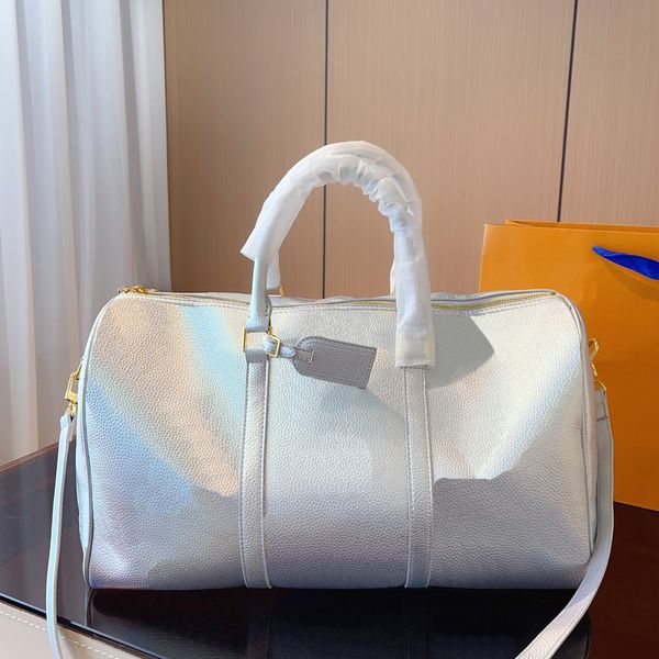 luggage duffle bag designer travel bag duffles bags womens designers handbags fashion classic large capacity silver color baggage 45cm
luggage duffle bag designer travel bag duffles bags womens designers handbags fashion classic large capacity silver color baggage 45cm