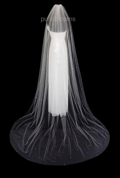new sell 3m rhinestones cut edge cathedral white ivory wedding veil bridal veils with comb 1t5013188, Black
new sell 3m rhinestones cut edge cathedral white ivory wedding veil bridal veils with comb 1t5013188, Black