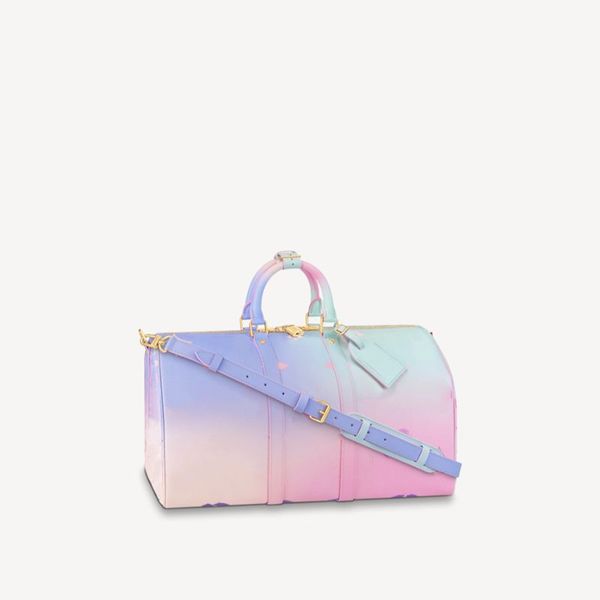 est women's keepall 45b m59943 travel bag sunrise pastel coated canvas zipped closure large main compartment inside zipped pocket count
est women's keepall 45b m59943 travel bag sunrise pastel coated canvas zipped closure large main compartment inside zipped pocket count