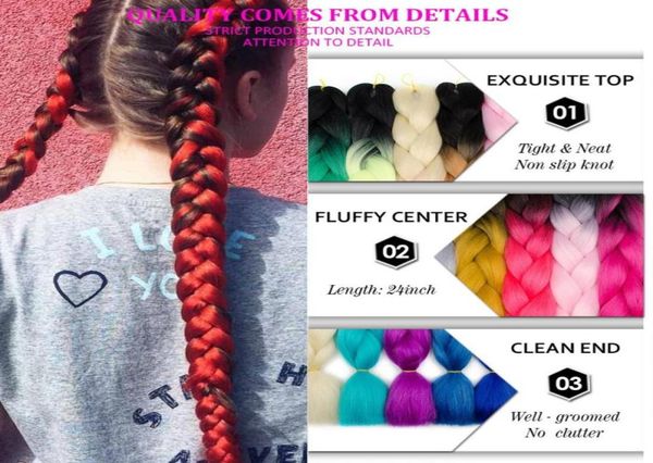 1pcs synthetic ombre braiding hair crochet braids 24inch 100gpcs synthetic kanekolon two tone afro jumbo braid ha5592090, Black
1pcs synthetic ombre braiding hair crochet braids 24inch 100gpcs synthetic kanekolon two tone afro jumbo braid ha5592090, Black