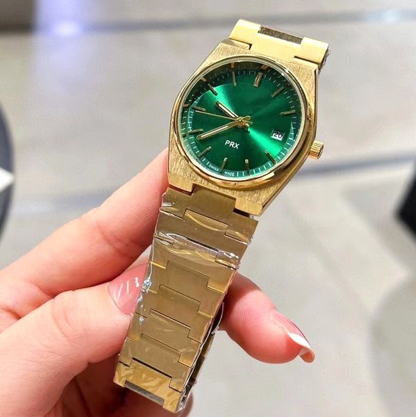 35mm women watches stainless steel strap quartz movement prx watch auto date spalash waterproof dress wristwatch designer analog clock montr, Slivery;golden
35mm women watches stainless steel strap quartz movement prx watch auto date spalash waterproof dress wristwatch designer analog clock montr, Slivery;golden