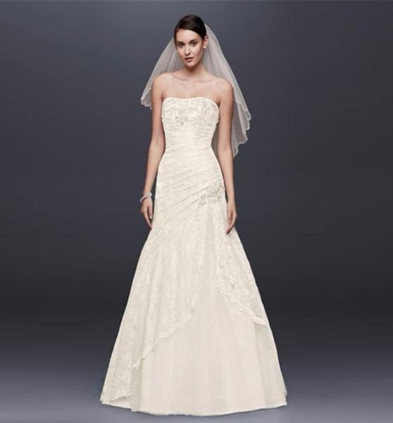 yp3344 lace wedding dress with side split detail strapless beading bridal gowns mermaid lace up9325976, White
yp3344 lace wedding dress with side split detail strapless beading bridal gowns mermaid lace up9325976, White