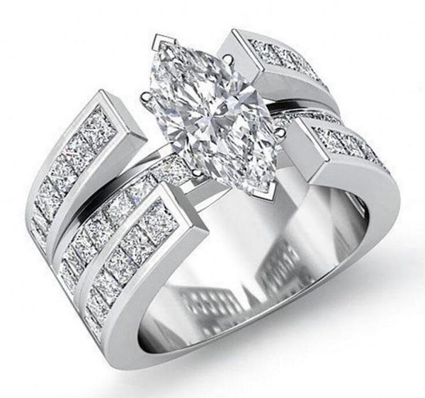 victoria wieck luxury jewelry 925 sterling silver marquise cut white z cz diamond promise ring women wedding bridal r7930252, Slivery;golden
victoria wieck luxury jewelry 925 sterling silver marquise cut white z cz diamond promise ring women wedding bridal r7930252, Slivery;golden