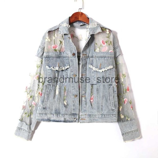 women's jackets chaquetas mujer summer streetwear flowers embroidery lace patchwork denim jacket women frayed tassel loose jeans coat j, Black;brown
women's jackets chaquetas mujer summer streetwear flowers embroidery lace patchwork denim jacket women frayed tassel loose jeans coat j, Black;brown