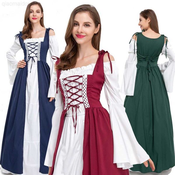 theme costume medieval vintage women dress palace royal clothing halloween carnival party cosplay come retro style long dress l230804, Black;red
theme costume medieval vintage women dress palace royal clothing halloween carnival party cosplay come retro style long dress l230804, Black;red