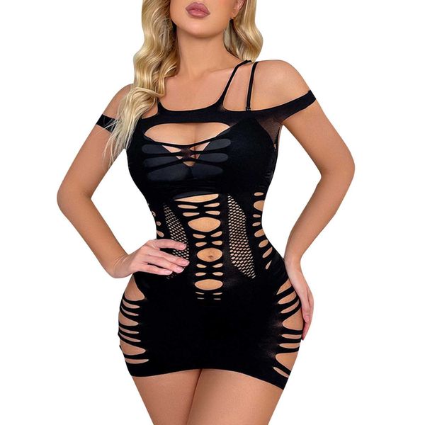nxy skirt body stocking lingerie for women fishnet mini dresses hollow out mesh erotic baby dolls dress female lenceria, Red;black
nxy skirt body stocking lingerie for women fishnet mini dresses hollow out mesh erotic baby dolls dress female lenceria, Red;black