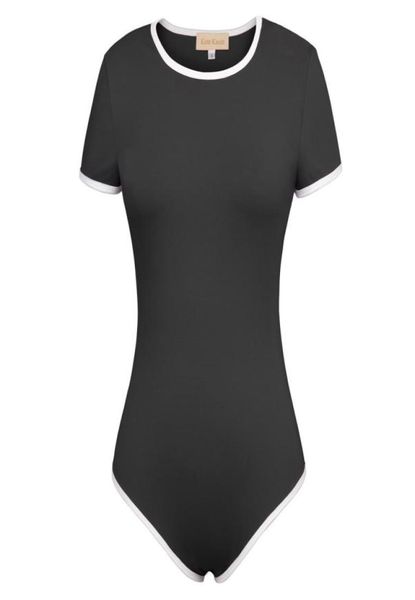 blackpinkivory bodysuit women clothes summer short sleeve crew neck cotton bodysuit leotard teddy rompers ladies female y201791490, Black;white
blackpinkivory bodysuit women clothes summer short sleeve crew neck cotton bodysuit leotard teddy rompers ladies female y201791490, Black;white