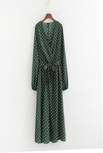 rr dot printed long dresses womens long lantern sleeve summer dress female v neck belt waist yellow green dresses ladies vestido7284141, Black;gray
rr dot printed long dresses womens long lantern sleeve summer dress female v neck belt waist yellow green dresses ladies vestido7284141, Black;gray