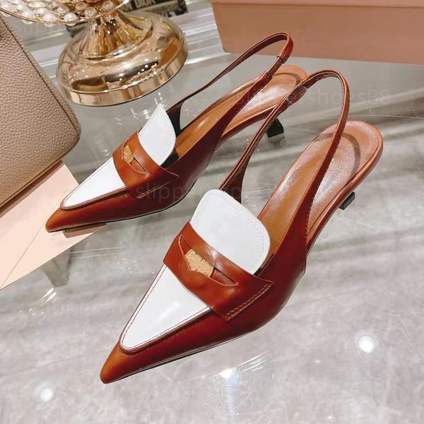 slingback heels shoes woman designer sandles leather penny loafers with heel pointed toe sandals slingback pumps kitten heel comfy fashion l, Black
slingback heels shoes woman designer sandles leather penny loafers with heel pointed toe sandals slingback pumps kitten heel comfy fashion l, Black