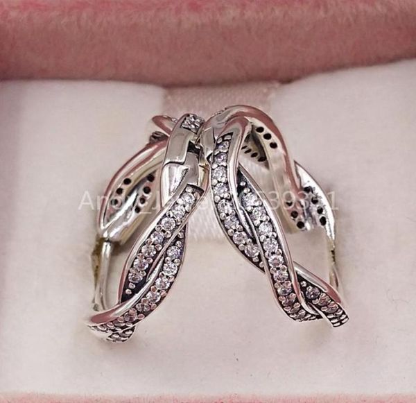 andy jewel authentic 925 sterling silver studs silver braded earring hoops with clear cz fits european style jewelry4198135, Golden;silver
andy jewel authentic 925 sterling silver studs silver braded earring hoops with clear cz fits european style jewelry4198135, Golden;silver
