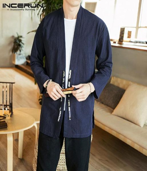 men039s jackets vintage men outerwear casual cotton long sleeve solid kimono cardigan chinese style coats streetwear 2021 3xl159839368499, Black;brown
men039s jackets vintage men outerwear casual cotton long sleeve solid kimono cardigan chinese style coats streetwear 2021 3xl159839368499, Black;brown