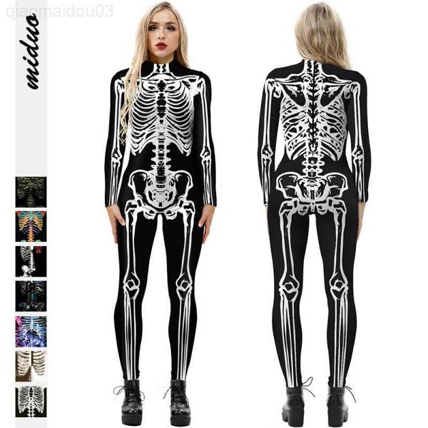 theme costume autumn halloween 3d skeleton digital printing breathable tight-fitting long-sleeved jumpsuit scary stage performance disguise, Black;red
theme costume autumn halloween 3d skeleton digital printing breathable tight-fitting long-sleeved jumpsuit scary stage performance disguise, Black;red