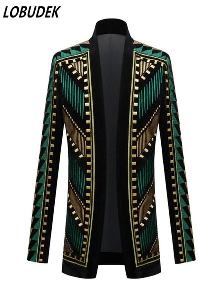 gold green splicing stripes embroidery blazer men039s vintage court wedding groom suit jackets stars singer host bar show stage1399937, White;black
gold green splicing stripes embroidery blazer men039s vintage court wedding groom suit jackets stars singer host bar show stage1399937, White;black