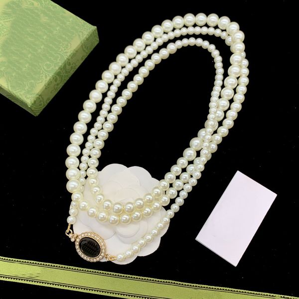 new sweater chain luxury jewelry wedding necklaces couples gift double letter sweater chain long necklace with gift box birthday gifts, Silver
new sweater chain luxury jewelry wedding necklaces couples gift double letter sweater chain long necklace with gift box birthday gifts, Silver