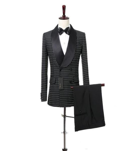 black white dot groom tuxedos doublebreasted men wedding tuxedos shawl lapel jacket blazer popular men dinnerdarty suitjacketp8390193, Black;gray
black white dot groom tuxedos doublebreasted men wedding tuxedos shawl lapel jacket blazer popular men dinnerdarty suitjacketp8390193, Black;gray