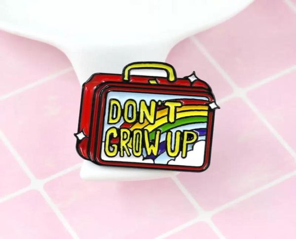 small suitcase red don039t geow up special personality tide new brooch creative cartoon lapels denim badge9998382, Blue
small suitcase red don039t geow up special personality tide new brooch creative cartoon lapels denim badge9998382, Blue