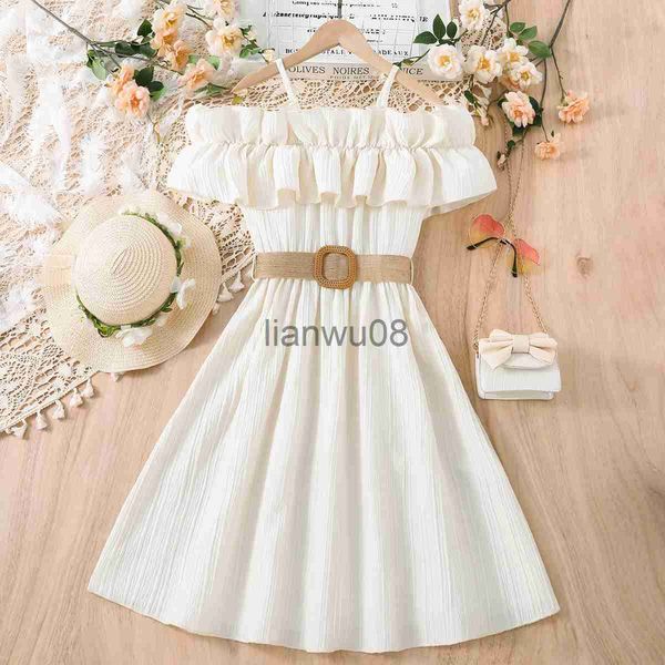 girl's dresses girls' summer fashion strap dress x0806, Red;yellow 
girl's dresses girls' summer fashion strap dress x0806, Red;yellow