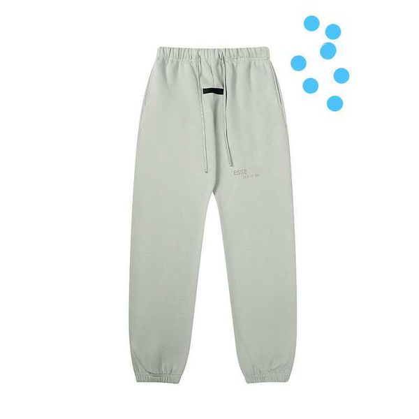 men's pants designer ess fog pants reflective mens womens elasticity men sweatpants drawstring man trousers sports loose silocone lette, Black
men's pants designer ess fog pants reflective mens womens elasticity men sweatpants drawstring man trousers sports loose silocone lette, Black
