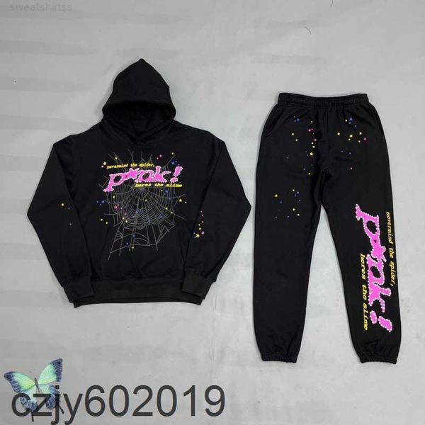 men's hoodies sweatshirts black sp5der tracksuit 555555 foam print pink drill diamonds spider hoodie sweatshirt set men women sp5der sw
men's hoodies sweatshirts black sp5der tracksuit 555555 foam print pink drill diamonds spider hoodie sweatshirt set men women sp5der sw