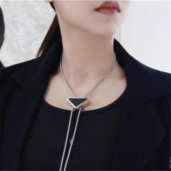 designer necklace waist chain dual-purpose letters inverted triangle adjustable sweater chain men women pendant necklaces fashion jewelry, Silver
designer necklace waist chain dual-purpose letters inverted triangle adjustable sweater chain men women pendant necklaces fashion jewelry, Silver