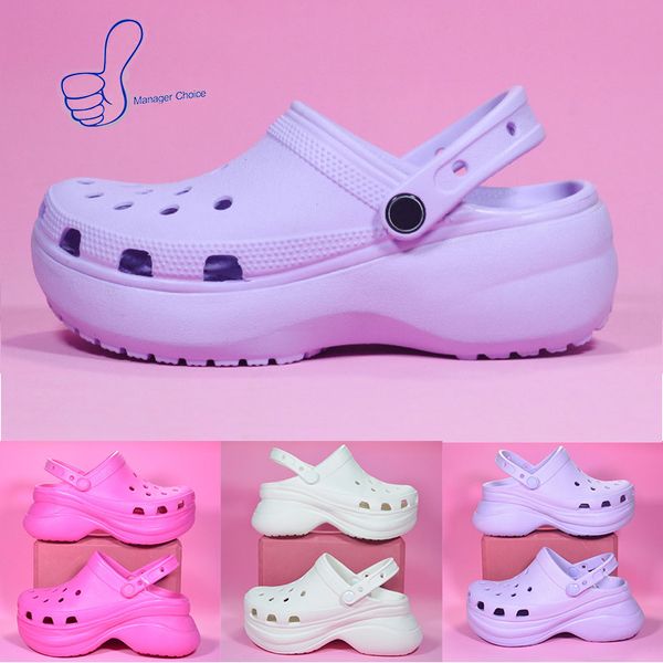 2023 classic bae clog women designer sandals height increasing platform croos clogs waterproof shoes purple thick bottom womens slippers hos, Black
2023 classic bae clog women designer sandals height increasing platform croos clogs waterproof shoes purple thick bottom womens slippers hos, Black