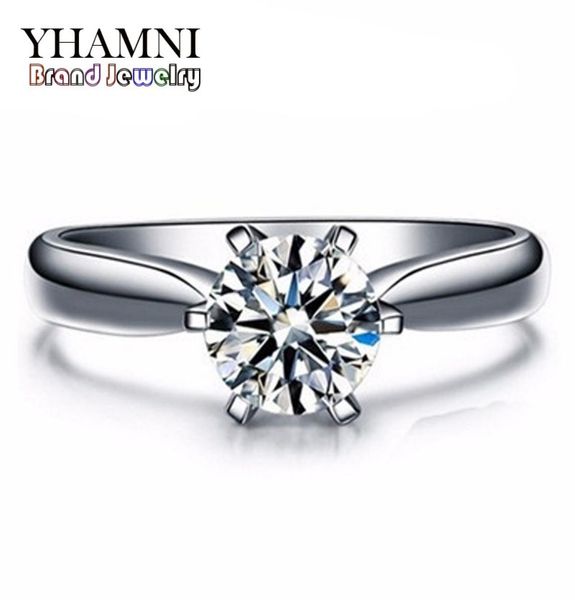 big 95 off yhamni new fashion white gold filled wedding rings for women brand luxury 1 carat cz diamond gold rings jewelry 18k3315990, Slivery;golden
big 95 off yhamni new fashion white gold filled wedding rings for women brand luxury 1 carat cz diamond gold rings jewelry 18k3315990, Slivery;golden