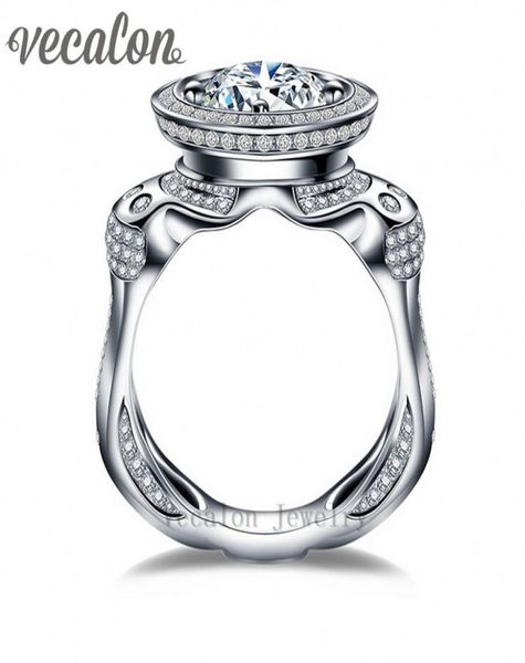 vecalon luxury engagement wedding band ring for men 3ct simulated diamond 220pcs small cz 925 sterling silver male party ring4022585, Slivery;golden
vecalon luxury engagement wedding band ring for men 3ct simulated diamond 220pcs small cz 925 sterling silver male party ring4022585, Slivery;golden
